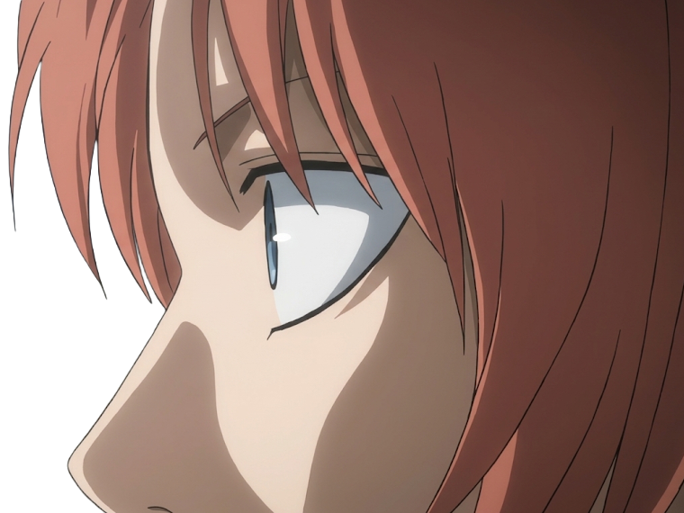 Sticker kamui yato gintama anime manga homme clan yato extraterrestre amanto roux yeux bleus par Dark-63