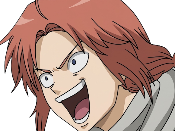Sticker kamui yato gintama anime manga homme clan yato extraterrestre amanto roux yeux bleus par Dark-63