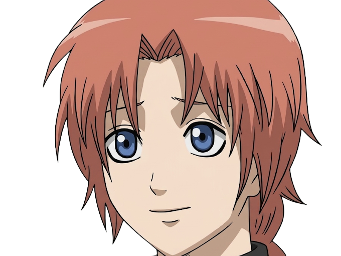 Sticker kamui yato gintama anime manga homme clan yato extraterrestre amanto roux yeux bleus par Dark-63