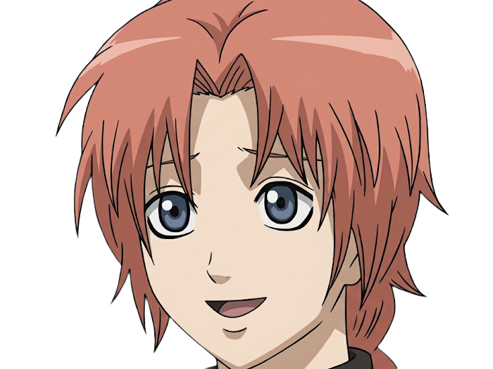Sticker kamui yato gintama anime manga homme clan yato extraterrestre amanto roux yeux bleus par Dark-63