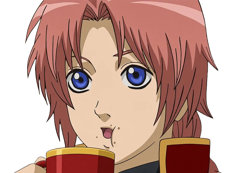 Sticker kamui yato gintama anime manga homme clan yato extraterrestre amanto roux yeux bleus par Dark-63