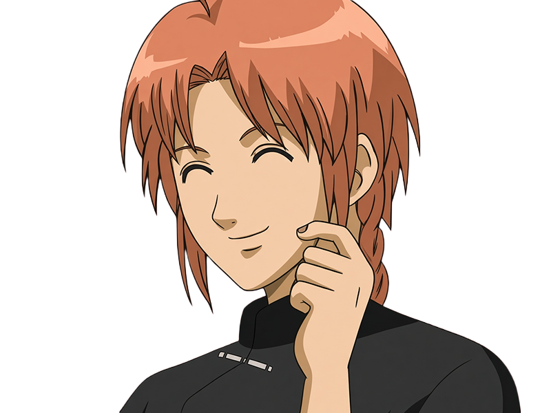 Sticker kamui yato gintama anime manga homme clan yato extraterrestre amanto roux yeux bleus par Dark-63