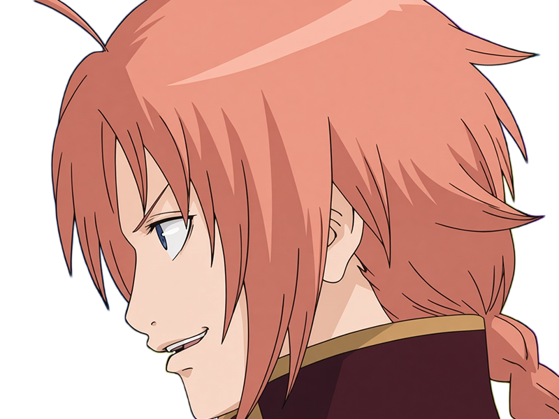 Sticker kamui yato gintama anime manga homme clan yato extraterrestre amanto roux yeux bleus par Dark-63