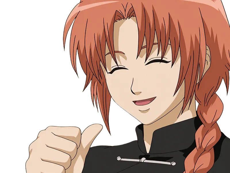 Sticker kamui yato gintama anime manga homme clan yato extraterrestre amanto roux yeux bleus par Dark-63