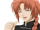 kamui yato gintama anime manga homme clan yato extraterrestre amanto roux yeux bleus