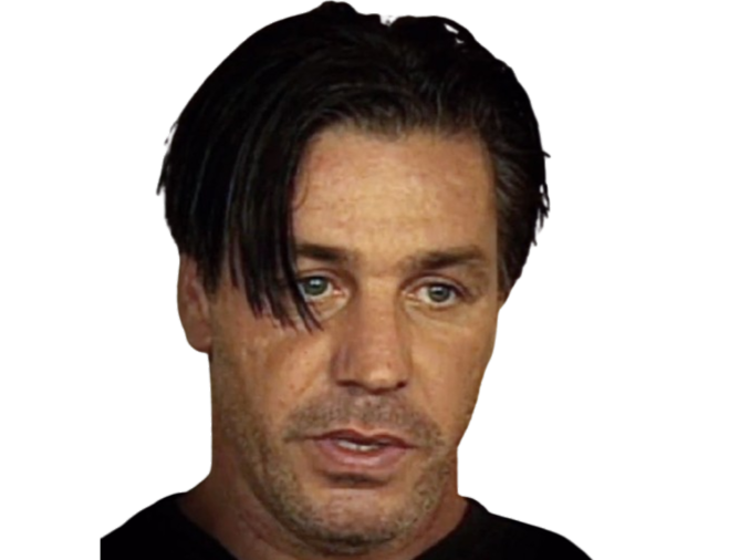 Sticker till lindemann rammstein allemand chanteur par HistoireDeBan