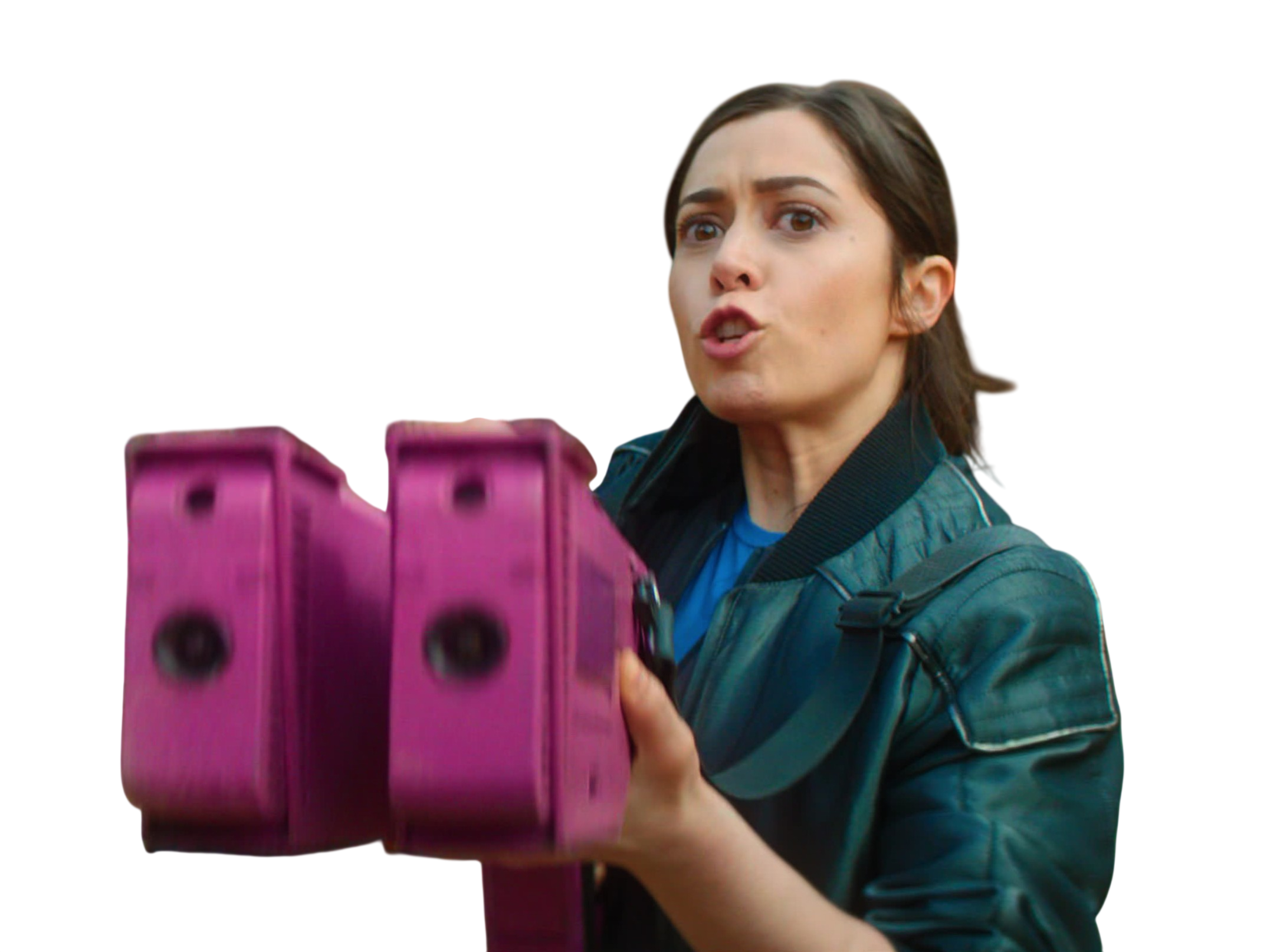 Sticker cristin milioti actrice femme brune grands yeux marron par Hapi_meal