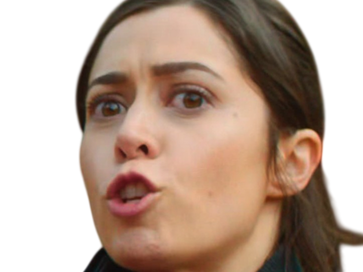 Sticker cristin milioti actrice femme brune grands yeux marron par Hapi_meal