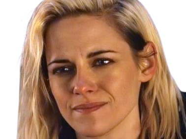 Sticker kristen stewart actrice americaine blonde yeux verts femme sans lunettes annees 2022 2020s par PubliusOvidius