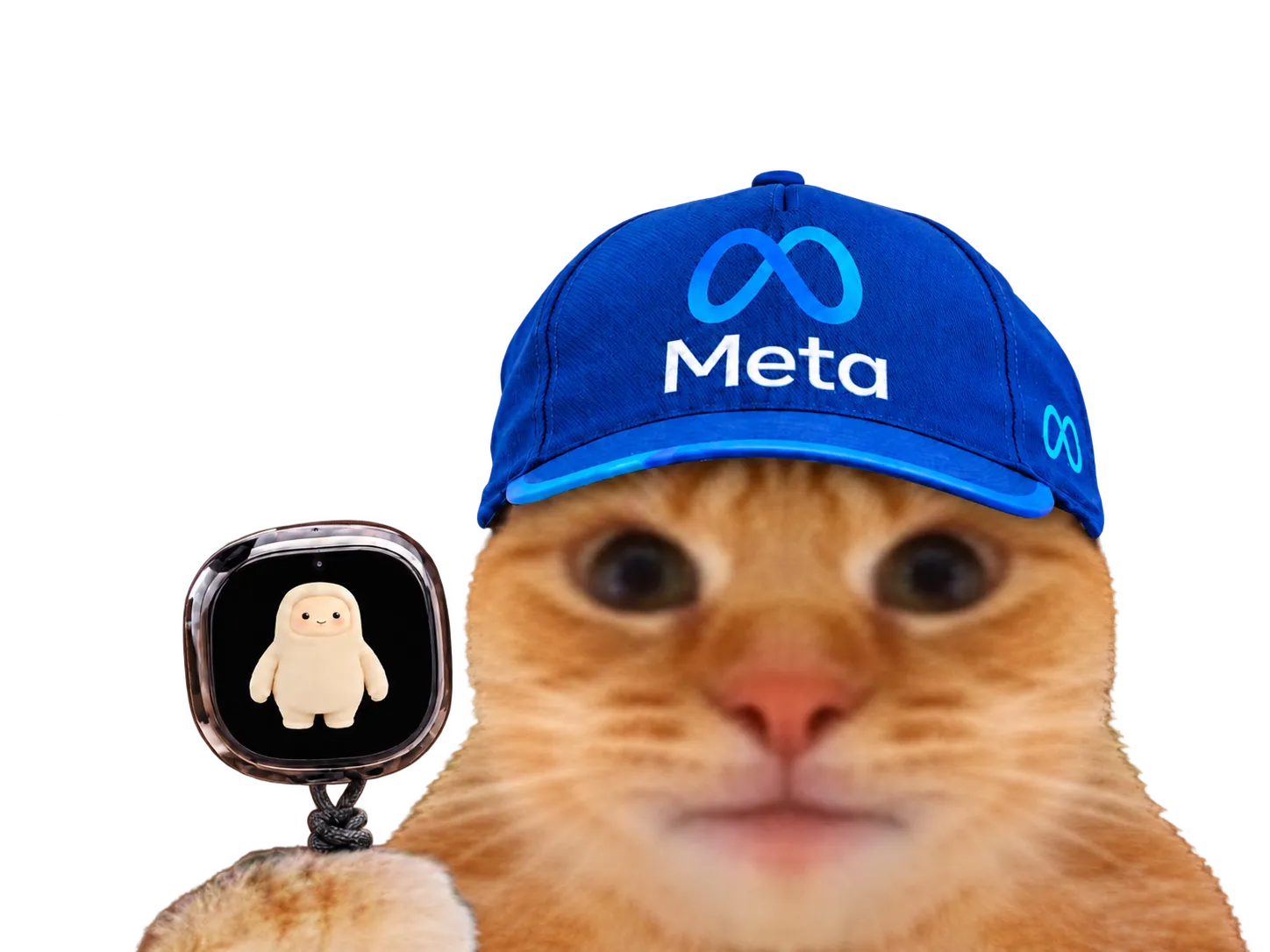 Sticker chat muse meta fiston laverited casquette ia ai compagnon bourse datacenter agent par Percevalois