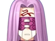 Sticker rider fate stay night medusa par Hapi_meal