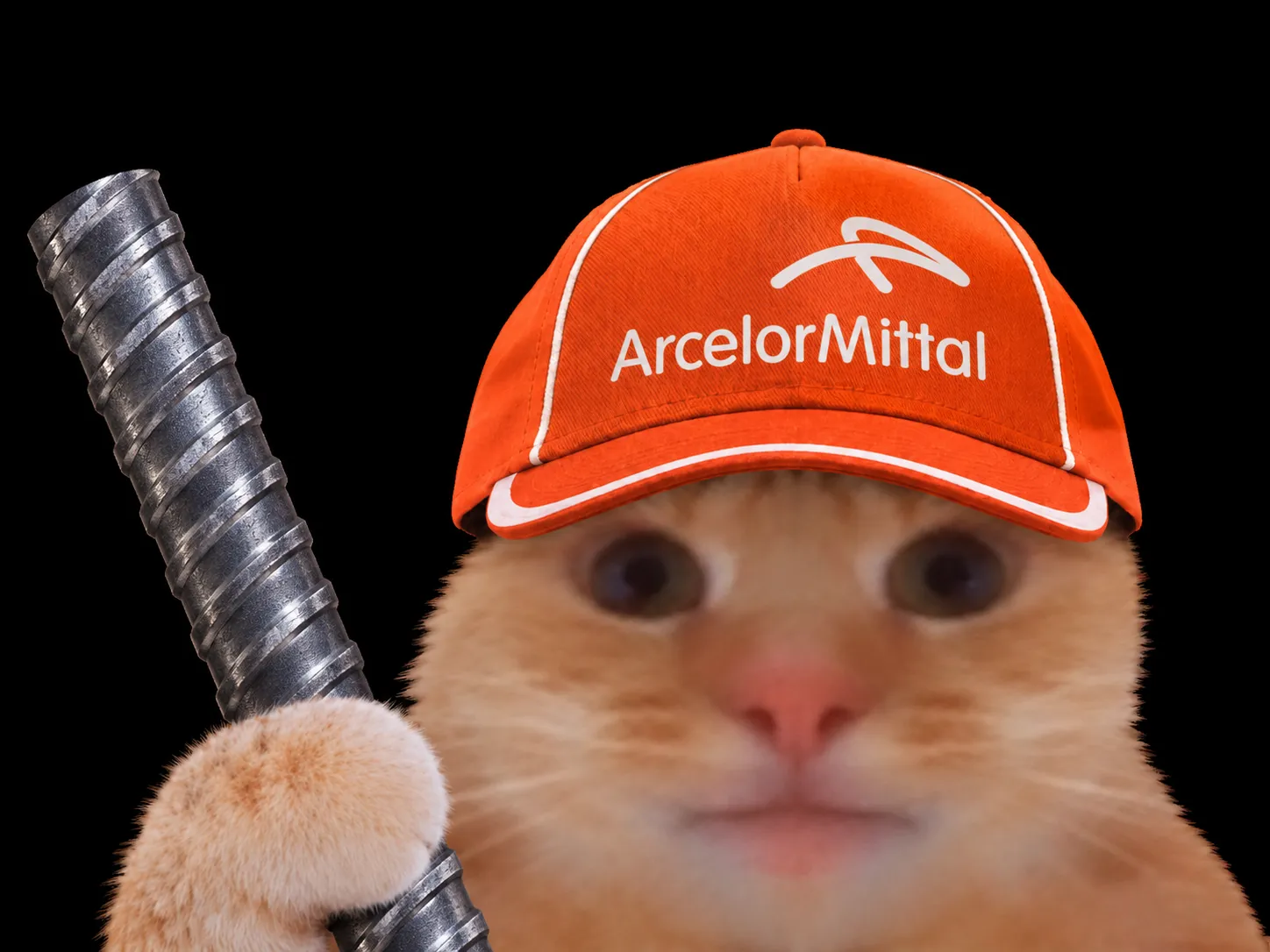 Sticker arcelormittal chat pea finance par Air13One