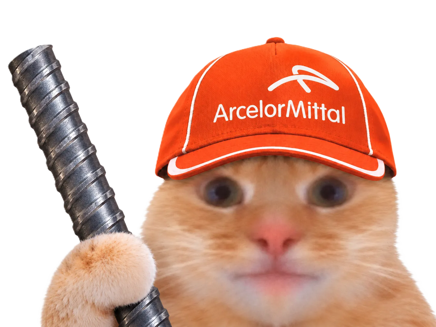 Sticker chat casquette bourse datacenter fiston laverited lqq arcelor 2018notready indien acier barre par Percevalois