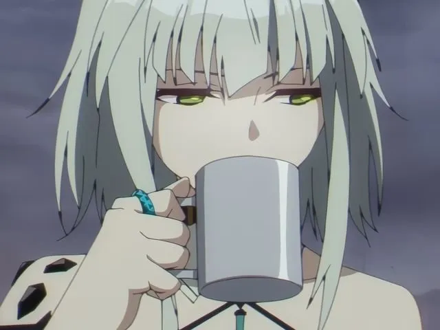 Sticker arknights kaltsit tasse boit the ou cafe par ReKoSMoS