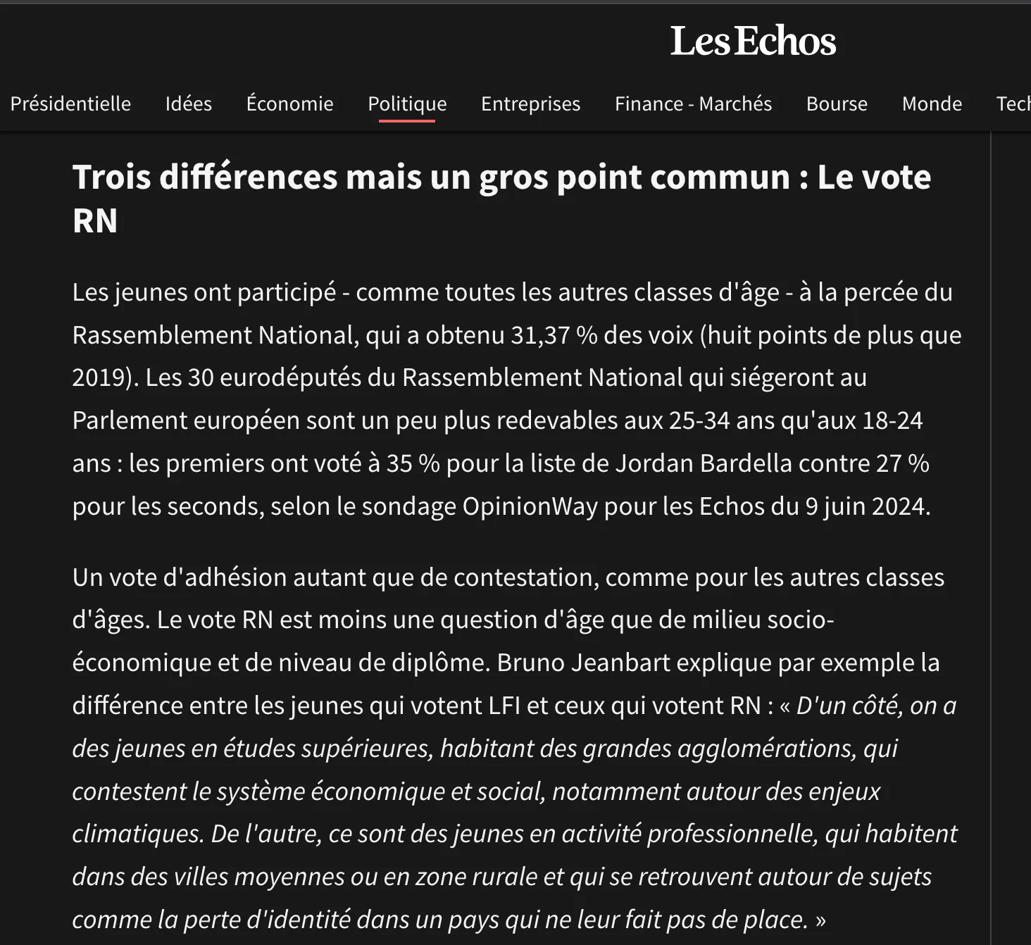 Sticker vote rn jeune 19 25 generationx x lepen sondage par sukhrVert