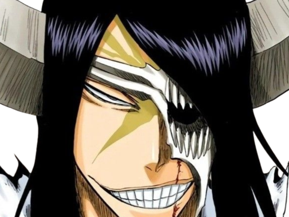 Sticker nnoitra gilga bleach cheveux noir masque trou arrancar fic bloop maldoror resurrection par Bl0op