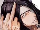 nnoitra gilga bleach cheveux noir masque trou arrancar fic bloop maldoror