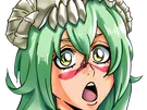 nelliel tu odelschwanck nell bleach cheveux vert yeux jaune masque arrancar fic bloop
