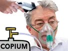 melenchon cope copium lfi fiste jean luc tondeuse tonte masque gauchiste