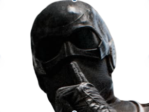 Sticker theboys boys chut silence quiet blacknoir black noir costume ninja heros superheros muet infiltration masque par XDREAD