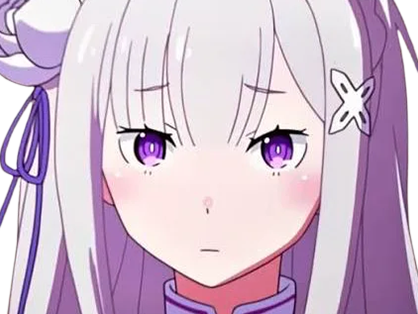 Sticker emilia re zero perplexe kikoojap backup par Crytek