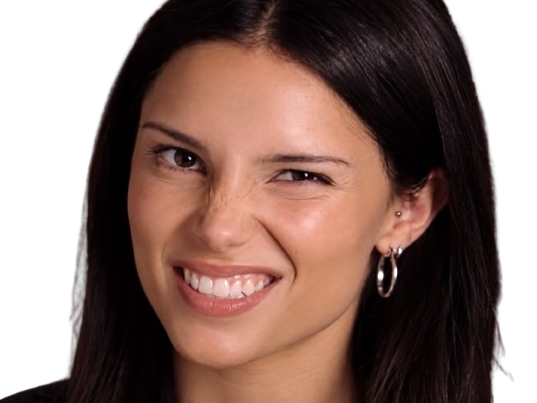 Sticker inde navarrette actrice belle grimace mignonne cute par Tromperie