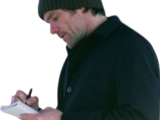Sticker jim carrey eternal sunshine joel barish fic bloop par Bl0op