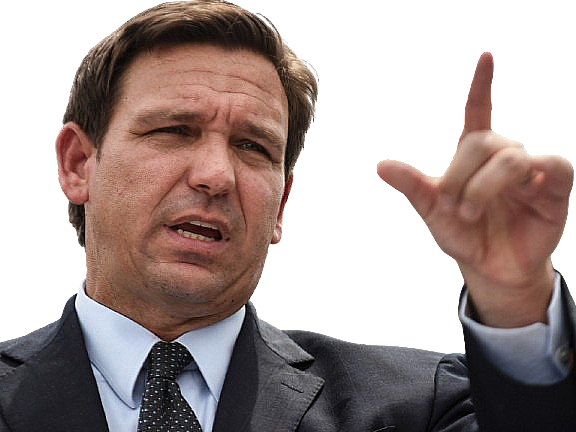 Sticker ron de santis dit explique politique politicien republicain usa candidat elections floride discours desantis knifos par Knifos