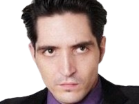 Sticker david dastmalchian acteur americain homme etrange bizarre cheveux noirs quadragenaire quarantaine par PubliusOvidius