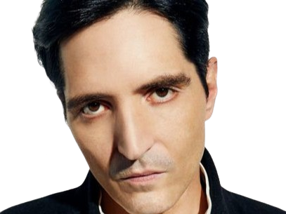 Sticker david dastmalchian acteur americain homme etrange bizarre cheveux noirs quadragenaire quarantaine par PubliusOvidius