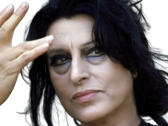 Sticker agna magnani italienne actrice femme cinema theatre brune vieille cinquantaine quinquagenaire par PubliusOvidius