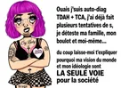woke gaucho lfi gauchiste malade mentake degen insoumise pute tdah psych