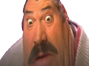 Sticker risistas ahi soufle etonne etonnement stupefait peur angoisse gros golem oh dinguerie wtf curieux transparent par OEO