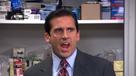 template meme the office michael scott bankruptcy faillite cri non non non banqueroute serie steve carell patron panique declare humour