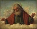 template meme dieu god ciel nuages peinture religion tout puissant barbe divin createur paradis seigneur tableau