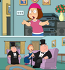 template meme meg family guy les griffin lois peter bourgeois meilleur que moi better than me inferieur jalousie dessin anime humiliation humour