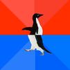 template meme awkward penguin pingouin manchot gene malaise social timide maladroit avant apres rage comic embarrassant ridicule reaction