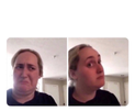 template meme no yes lady dubitative non oui hesitation moue femme visage doute bof scepticisme confusion decision