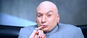 Sticker template meme dr evil one million dollars austin powers mike myers un million doigt bouche mechant dr denfer parodie film ransom reaction par risibot