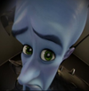 template meme mega mind megamind no bitches triste deprime decu desole moue dessin anime bleu tete baissee seul reaction