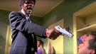 template meme say what again pulp fiction samuel jackson jules pistolet menace dis quoi arme interrogatoire colere repete flingue reaction