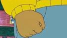 template meme arthur fist arthur poing serre colere dessin anime fist rage frustration retenir nerf menace reaction