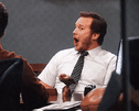 template meme andy dwyer chris pratt parks and rec excited gif animation excite enthousiaste surpris bureau joie cri content