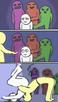 template meme problems stress pain probleme stress douleur tristesse bd comics pression dos epaule fatigue supporter reaction