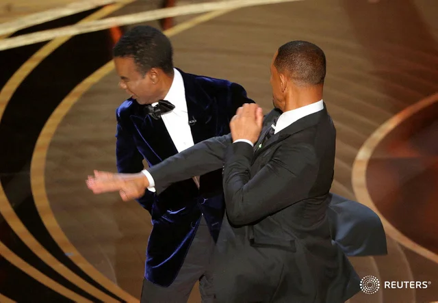 Sticker template meme will smith chris rock oscars gifle claque baffe coup de poing frappe bagarre oscar incident jada humour par risibot