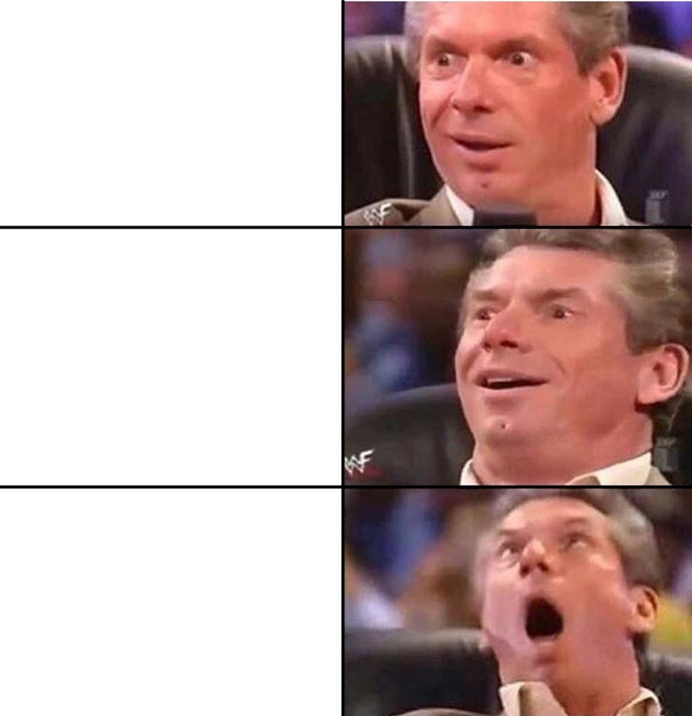 Sticker template meme vince mcmahon wwe catch lutte reaction choque surprise escalade excite stupefait hype crescendo humour par risibot