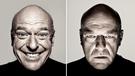 template meme dean norris breaking bad hank reaction sourire serieux avant apres content colere visage face contraste acteur