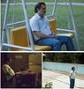 template meme narcos pablo escobar attente seul ennui triste balancoire piscine vide solitude attendre waiting serie netflix patience