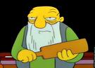 template meme thats a paddlin paddlin simpsons jasper vieux pagaie punition coup de rame interdit pas bien tu vas voir menace papy