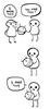 template meme you made this i made this tu as fait ca moi je l ai fait vol plagiat copie vole fierte bonhomme dessin pelote